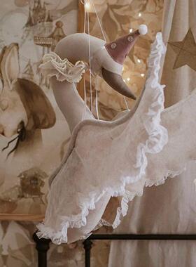 礼遇 波兰Loveme小众手工儿童房壁饰墙饰房间玩偶装饰品床幔挂偶