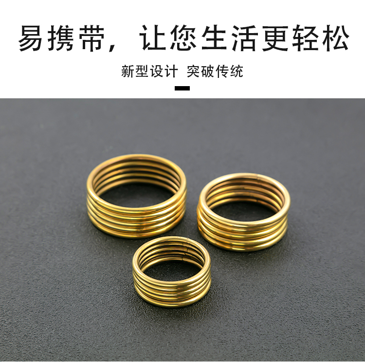 开口金属环圆扣圆环扣环扣圈卡扣