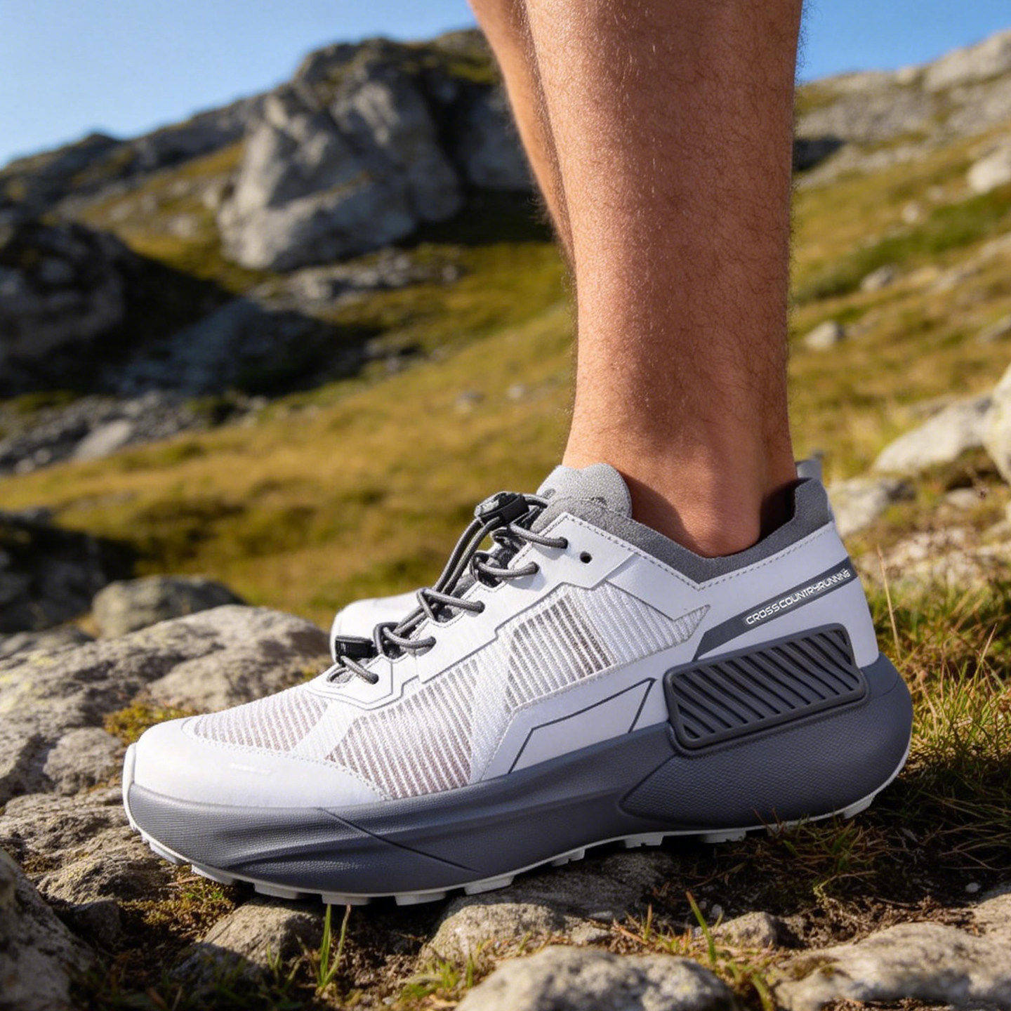 美骆世家户外登山鞋男鞋防滑耐磨缓震运动徒步鞋轻便透气夏季6766