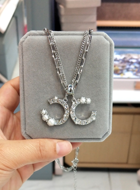 防过敏不掉色时尚轻奢女毛衣链