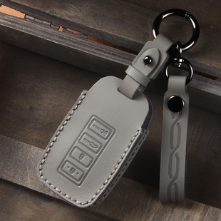 适用雷克萨斯es200汽车钥匙套凌志es300h真皮纯手工钥匙包扣壳潮