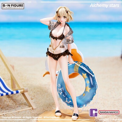 白夜极光薇丝夏日水光龙手办