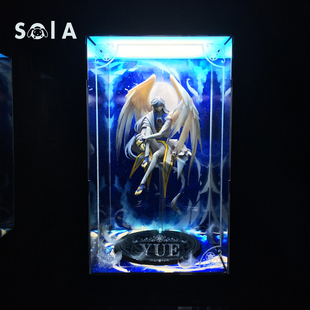 HobbyMax 魔卡少女樱 审判者月 月城雪兔 亚克力 展示盒 防尘 柜