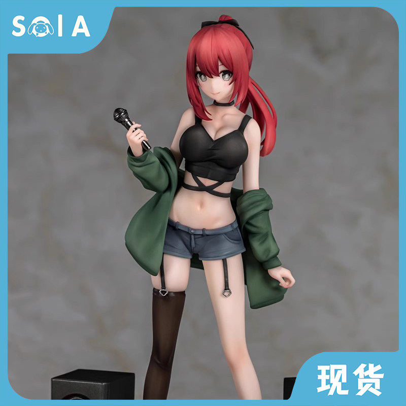 正版现货 anigift 虚拟主播 vtuber 绯赤艾莉欧 团长 幻士 手办