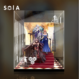 Hobbymax 少女前线 星之茧 春田 wa2000 礼服 三人 展示盒hk416