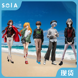 正版现货 HobbyMax EVA 绫波丽 明日香 碇真嗣 渚薰 真希波 手办
