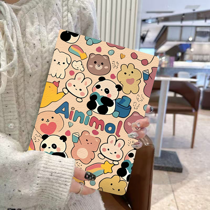 适用于小度k16/K20保护套小度M10/S12/S16/S20/A20翻盖式气囊支架壳小度学习机G12/G16/G16Pro/G20平板保护壳