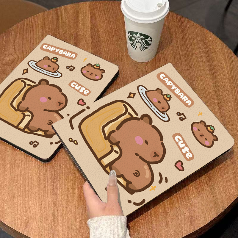 适用于小度学习机G12/G16/G16Pro/G20保护套小度M10/S12气囊支架壳S16/S20/A20翻盖式小度k16/K20平板保护壳