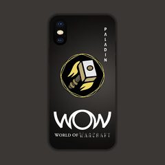 魔兽世界WOW圣骑士iPhone14适用XR苹果16/12/13玻璃15Pro手机壳8硅胶XsMax华为荣耀OPPO小米VIVO安卓SE保护壳