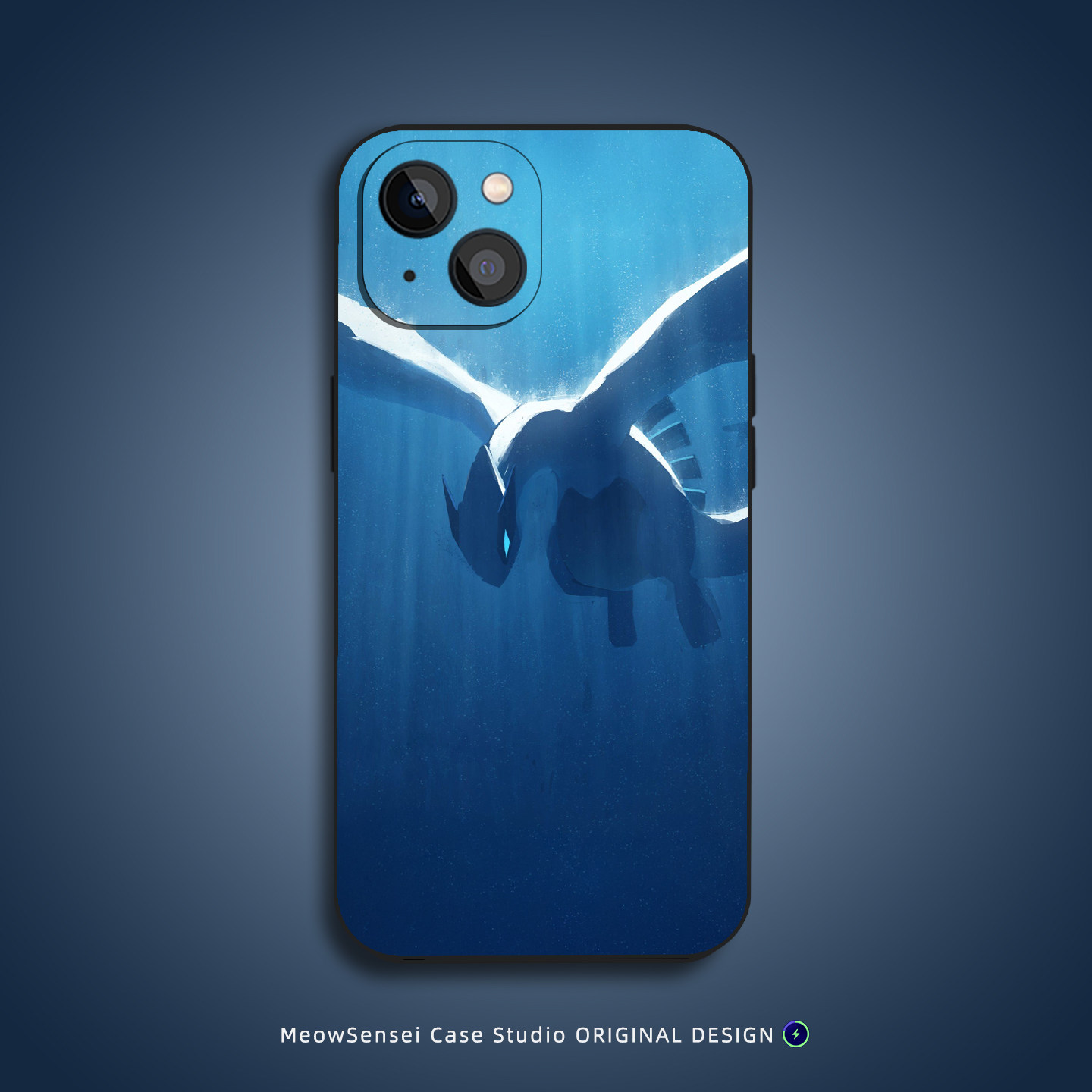 洛奇亚传说宝可梦手机壳适用苹果16小米15华为14液态硅胶VIVO卡通艺术OPPO新款磁吸iPhone17ProMax防摔保护套