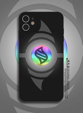 Mega进化手机壳14适用iPhone15苹果16神奇宝贝宝可梦卡通11/12/13ProMax防摔华为荣耀OPPO小米VIVO安卓保护套