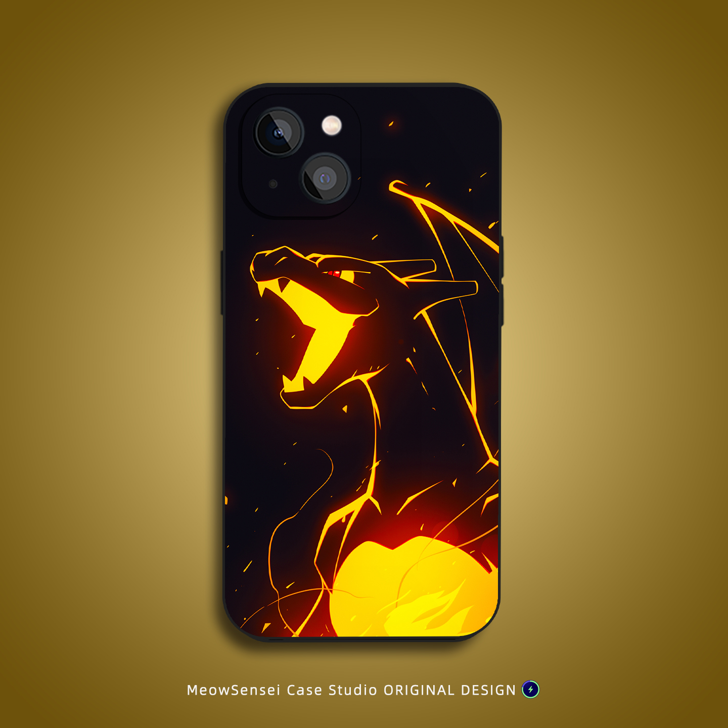 喷火龙宝可梦手机壳适用苹果16小米15华为VIVO防摔Air红米K90液态硅胶OPPO磁吸iPhone17ProMax卡通艺术保护套