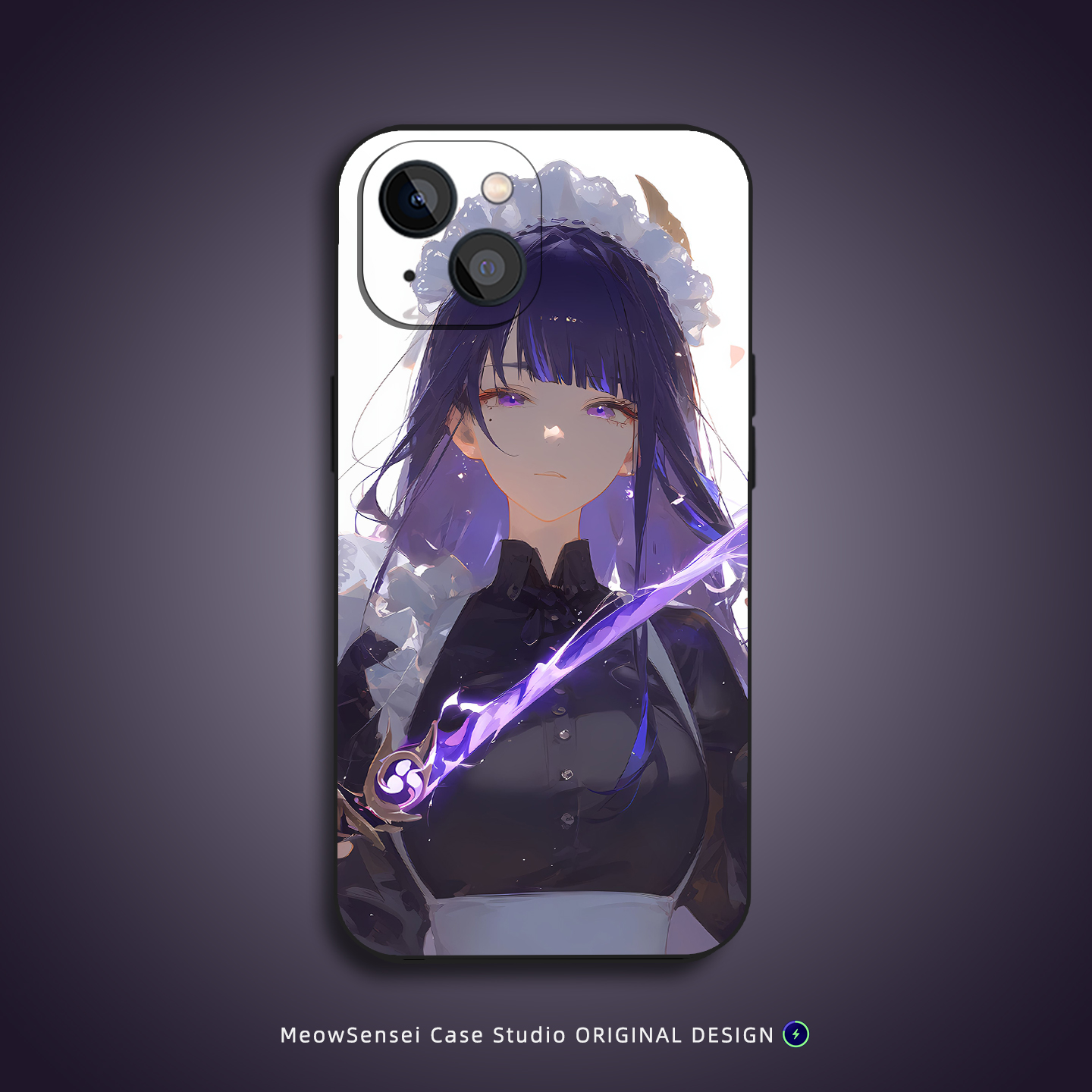 雷神女仆原神手机壳适用苹果16小米15二次元OPPO14红米K90华为Air液态硅胶VIVO磁吸iPhone17ProMax防摔保护套