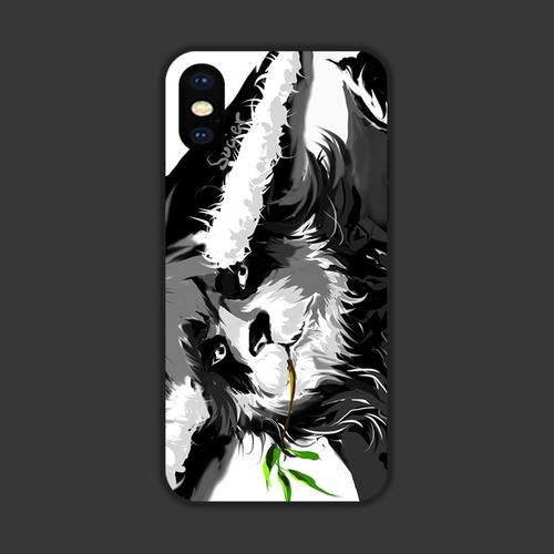 WOW熊猫人武僧iPhone16适用11/12/13/14苹果15ProMax玻璃手机壳XR魔兽世界8华为/荣耀OPPO小米VIVO安卓保护壳