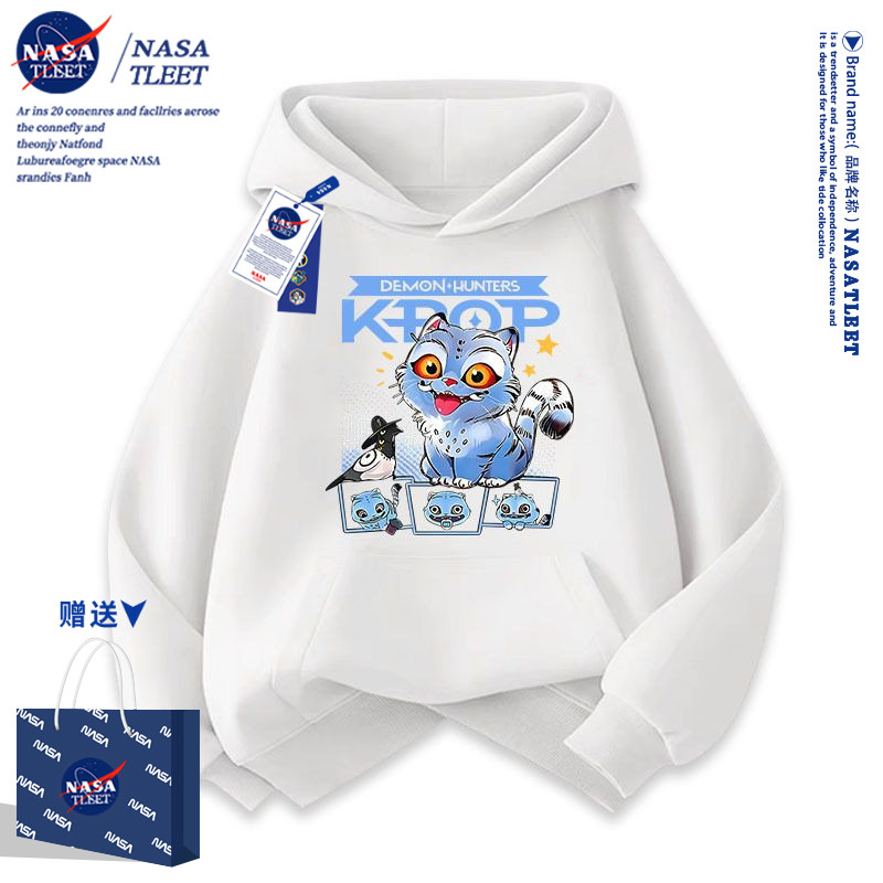 NASA联名Kpop猎魔女团小老虎印花