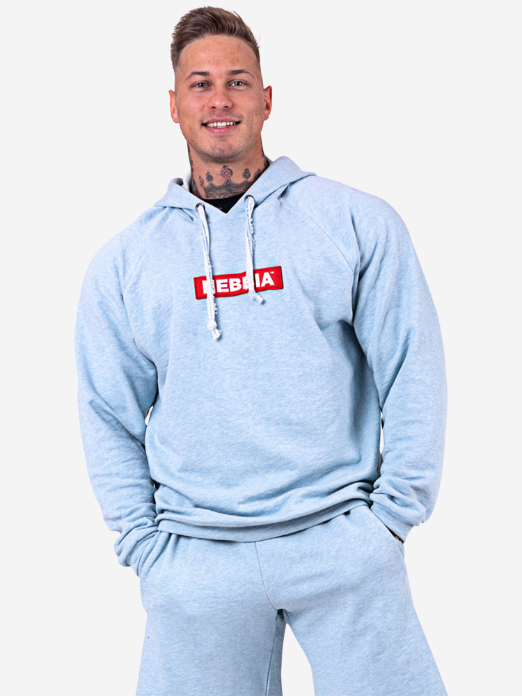 Live Your True Self NebbiaFitness Loose fitness Bodybuilding Pullover Hoodie Fashion fitness sports hoodie