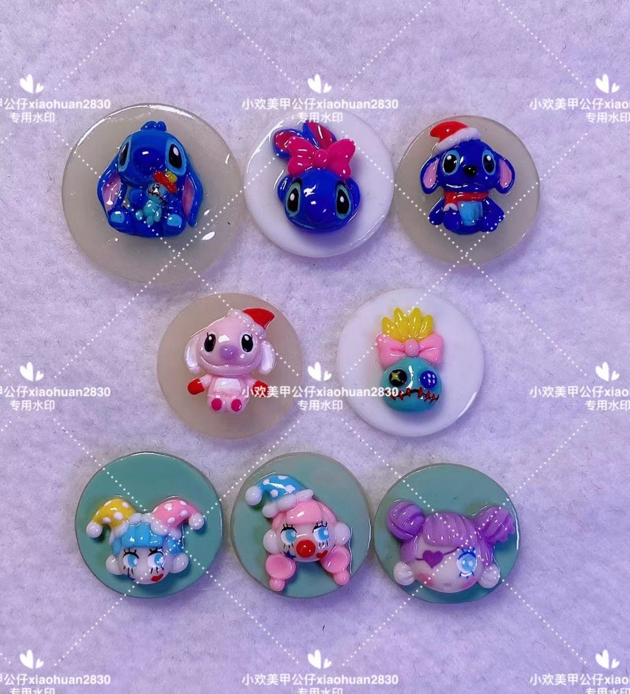 小欢美甲立体硅胶模具模具