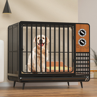 狗笼子中型大型犬室内带厕所分离宠物笼狗狗拉布拉多金毛家用狗笼