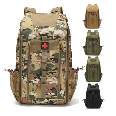 迷彩战术医疗双肩背包徒步旅行包