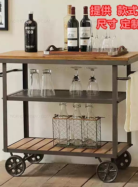 家用餐厅厨房餐车酒店小推车