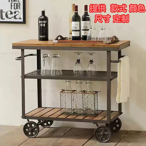 家用餐厅厨房餐车酒店小推车
