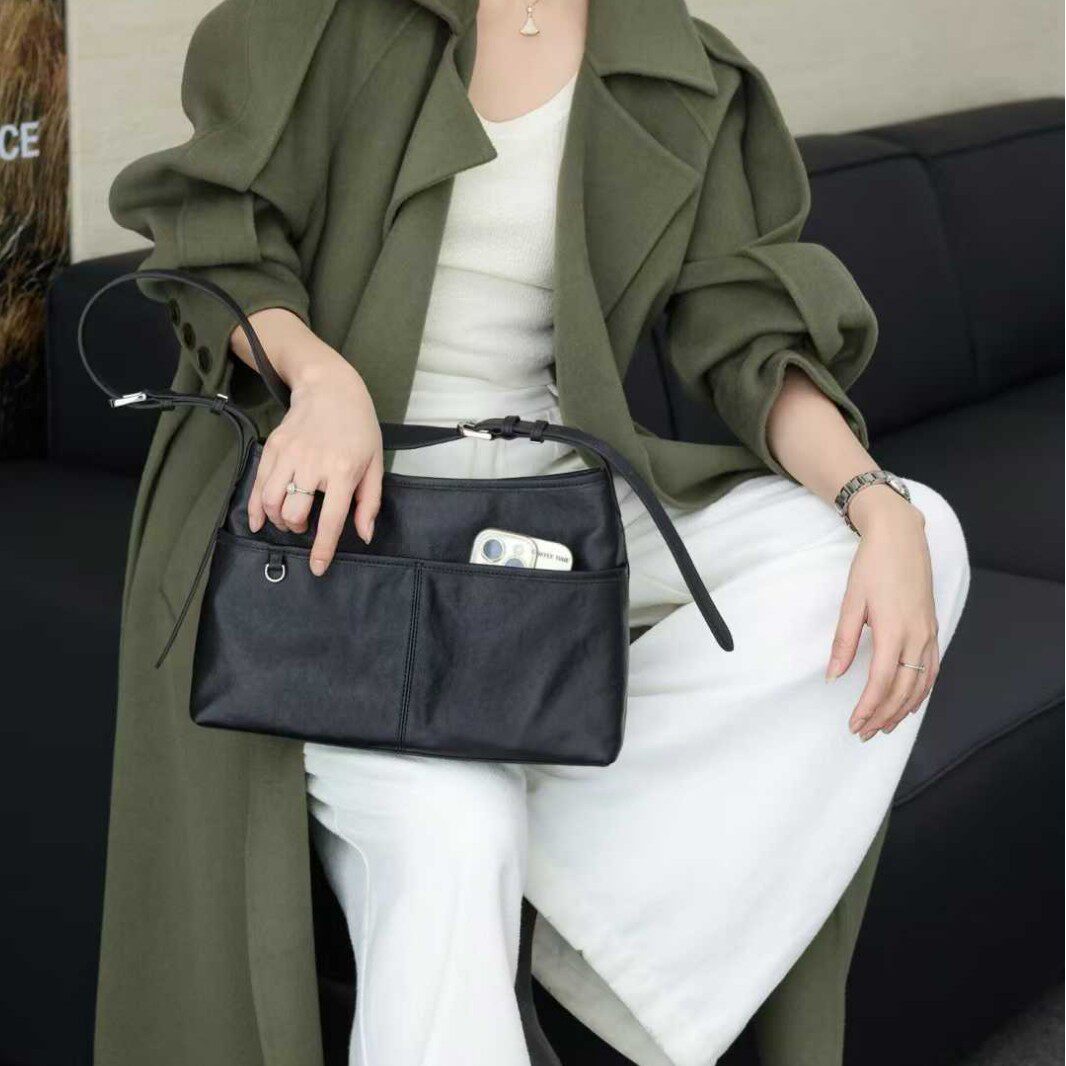 普洛克正品计大容量托特包包女款新款高级感通勤斜挎包百搭单肩包