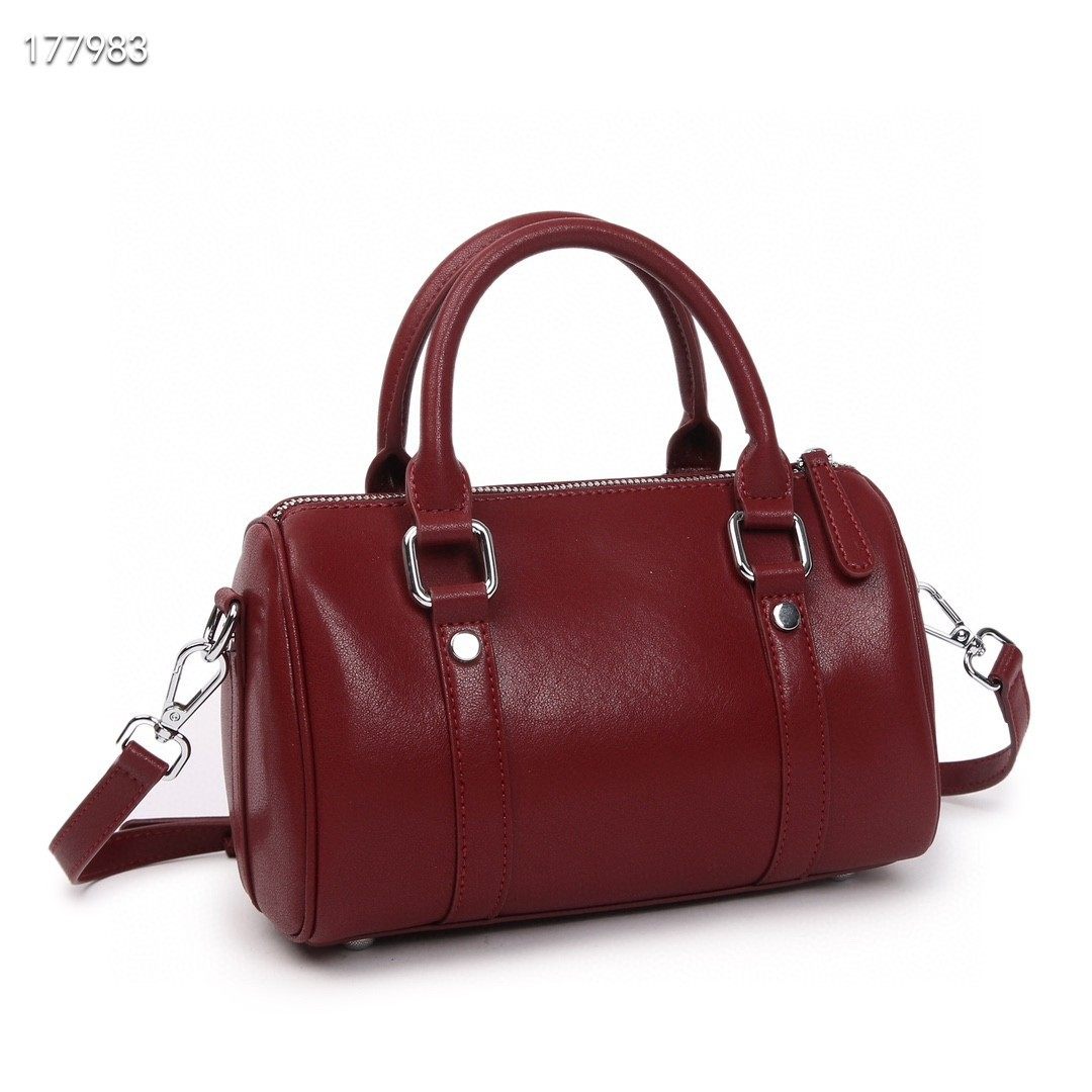 普洛克正品包真皮枕头包女新款波士顿女包秋冬牛皮手提包斜挎包女