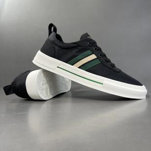 潮牌男鞋春款低帮系带帆布鞋男士透气小白鞋韩版潮流板鞋