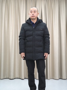 清仓处理黑色 普洛克棉服男 加厚可脱卸帽 2色秋冬中长款棉衣外套