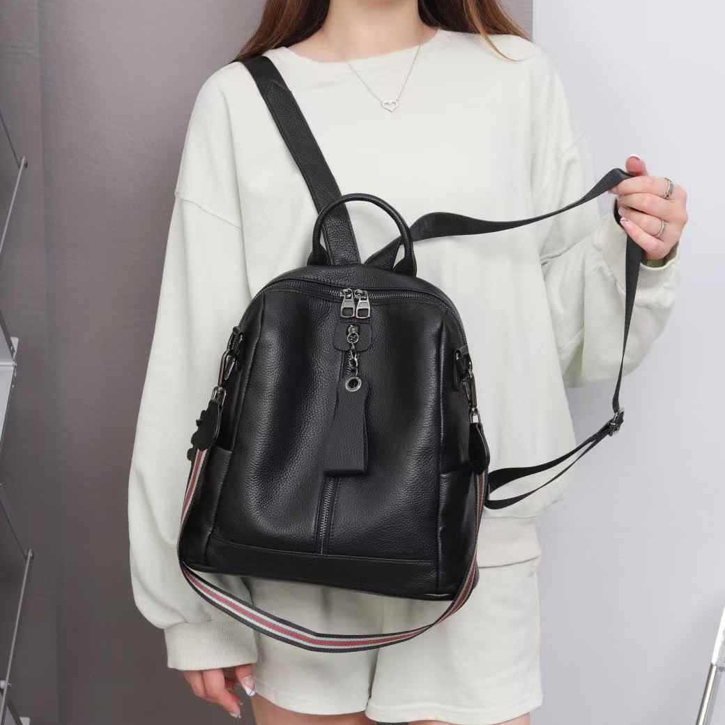 普洛克正品头层牛皮女包|百搭大