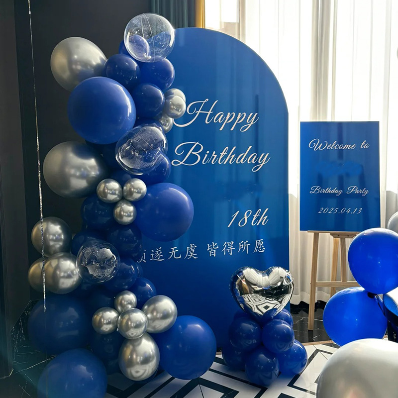 郑州上门布置男生成人礼30岁生日酒店家里惊喜氛围打卡气球装饰品