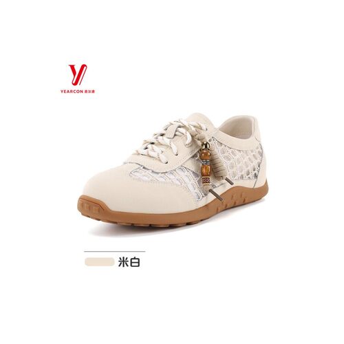意尔康鞋休闲鞋时尚网面6261AD16971Y2026春夏季新款女鞋德训透气