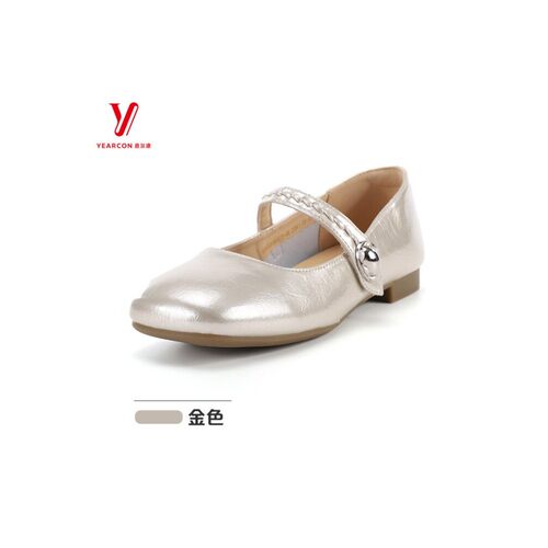 意尔康6463ZA48157Y单鞋玛丽女鞋浅口春夏季2026珍鞋法式新款平底
