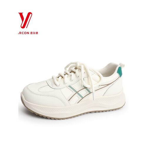 意尔康2026新款拼色女鞋舒适轻便软底6181AD15964Y春季百搭小白鞋