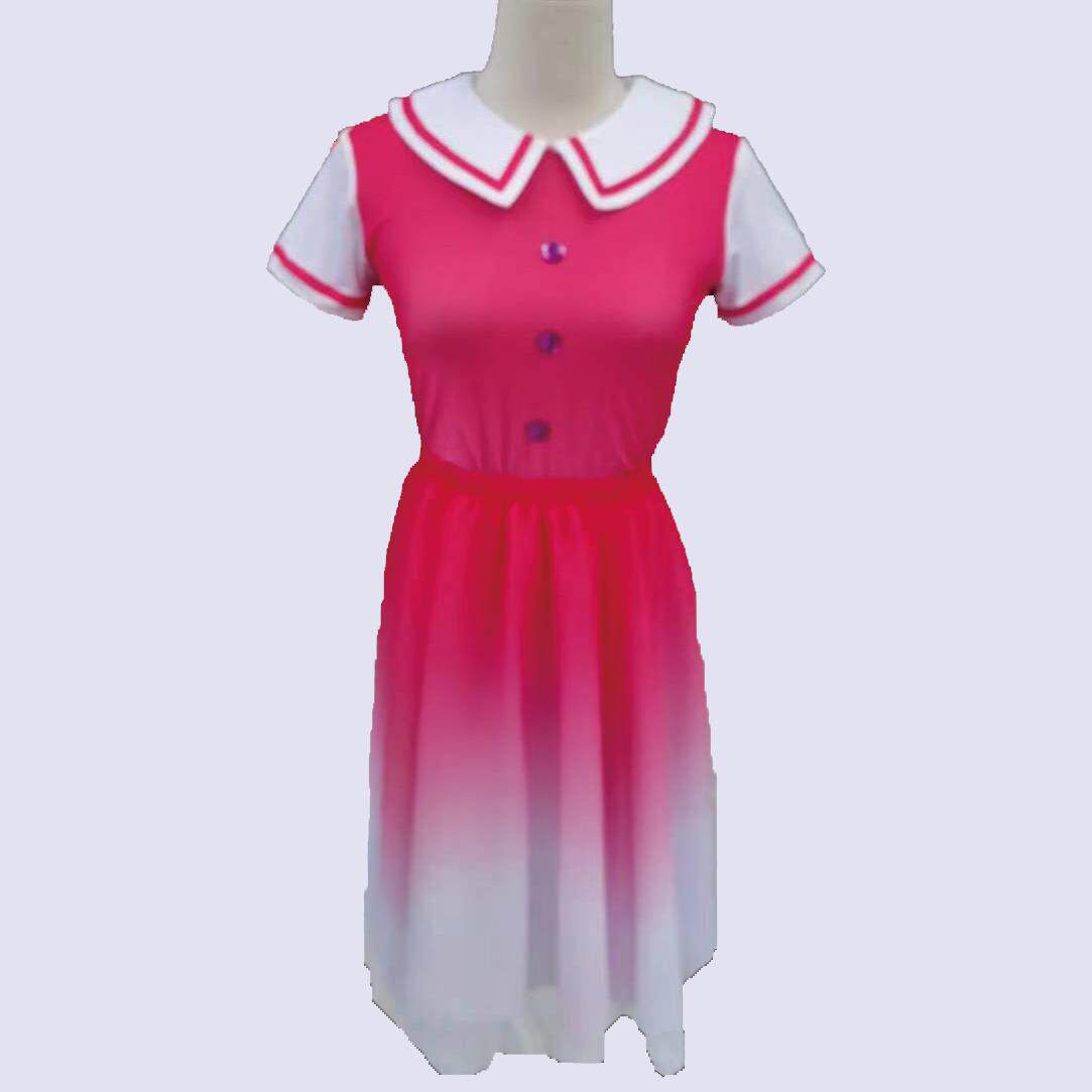 现代演出服舞蹈我的沂蒙我的调小学生合唱服红分体儿童舞蹈演出服