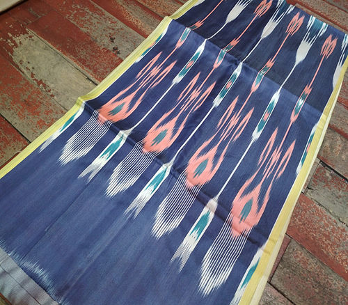 新疆和田手工制作纯丝维吾尔族艾德莱斯宽幅40Ccm