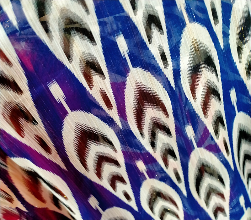 新疆布民族服饰维吾尔族特色艾德莱斯绸布料宽幅1米50CM特价