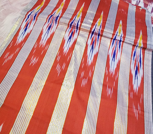 新款维吾尔族特色纯棉手工制作艾德莱斯绸布料宽幅50cm