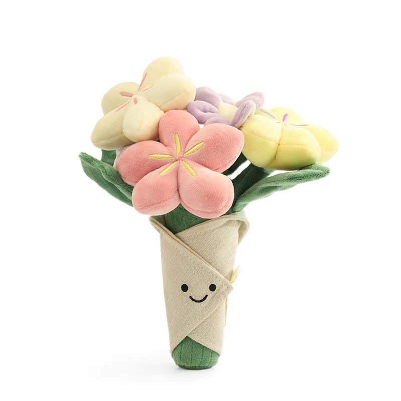 毛绒玩偶花束教师节手捧花生日礼物女生送女朋友结婚婚礼七夕领证