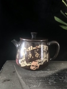 云南建水紫陶茶壶厂家直销 高石瓢壶2 陈绍康大师 全手工
