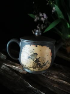纯手工 云南建水紫陶茶壶厂家直销 杨林波 满字大宽口壶 320cc