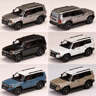 HOBBY JAPAN 1:64 丰田 酷路泽 PRADO 1ST LC250 合金汽车模型