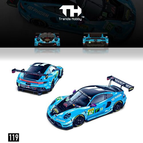 911GT3R勒芒合金汽车模型