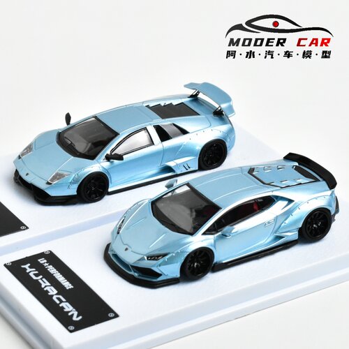 LP670冰蓝树脂汽车模型