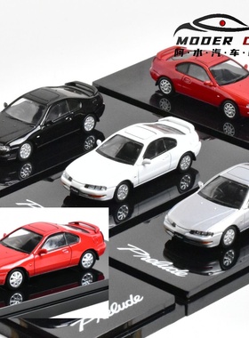 HobbyJapan HJ 1:64 本田 HONDA PRELUDE 披露 前后期 合金车模