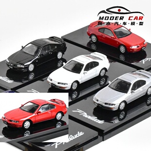 HobbyJapan HJ 1:64 本田 HONDA PRELUDE 披露 前后期 合金车模