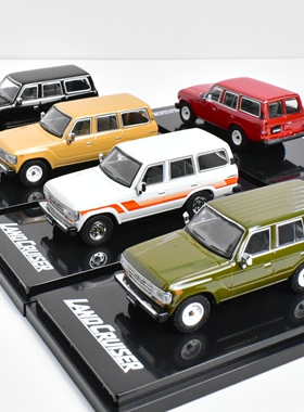Hobby Japan 1:64 丰田陆巡 LandCruiser LC60 GX1988 合金车模