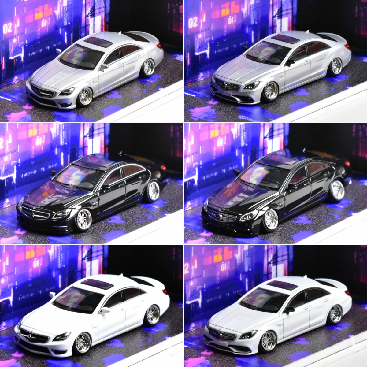 cls63恶魔之眼北展车模