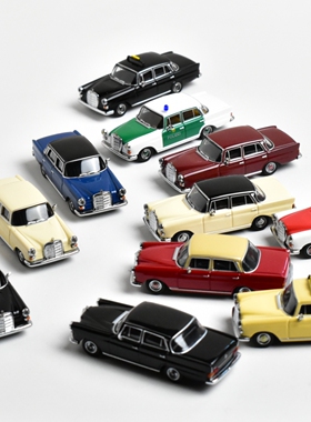 HERPA 1:87 小比例大众 奔驰 奥迪 标致 塑胶车模 汽车模型
