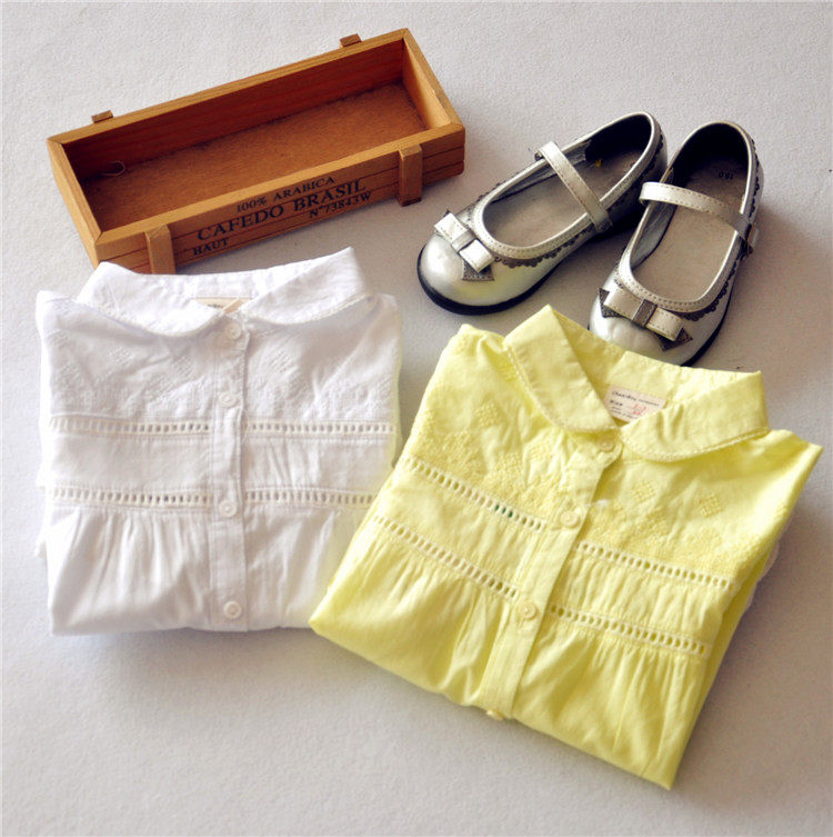 Chemise fille à manche longue - Ref 2086020 Image 1